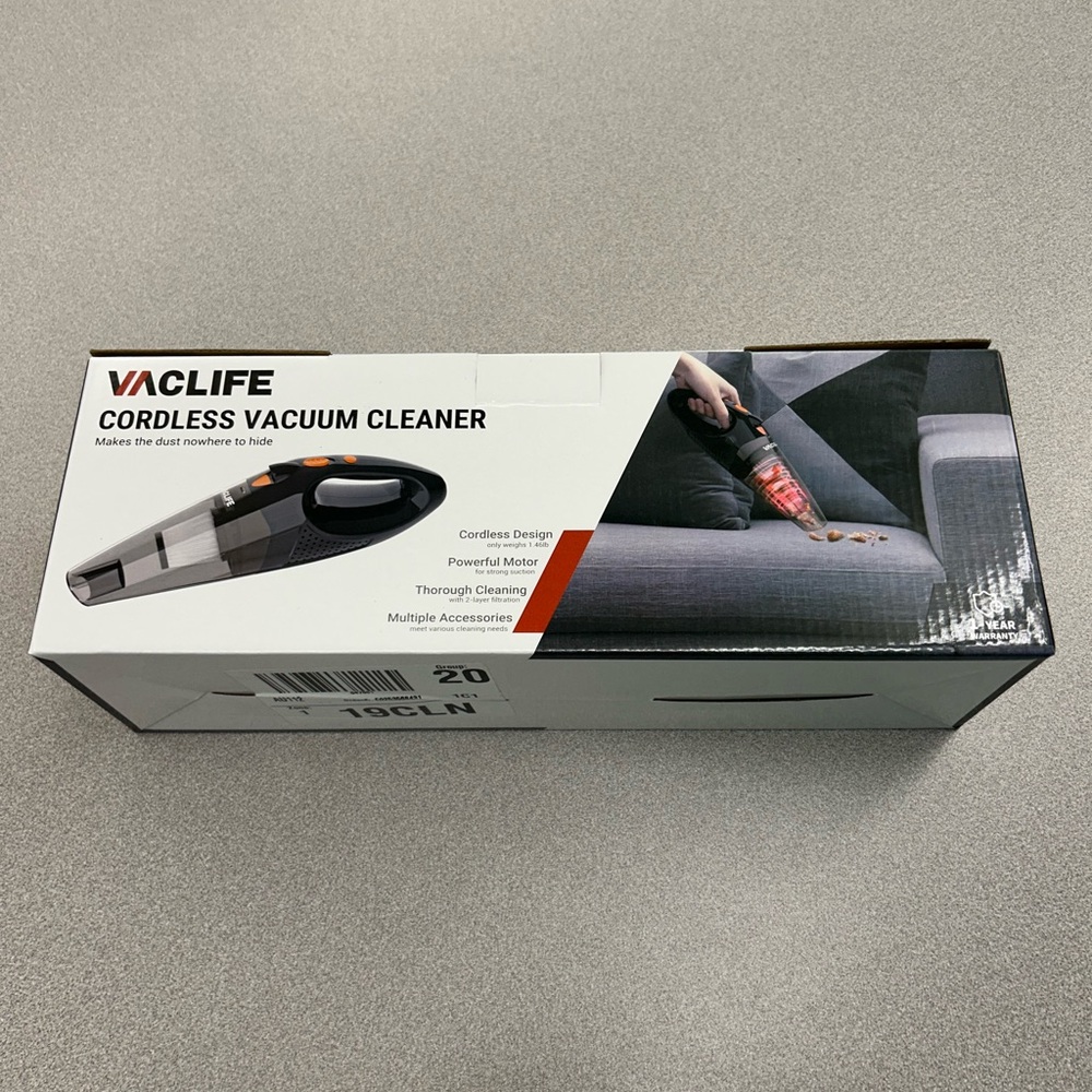 VacLife Cordless Vacuum Cleaner - Black and Gray